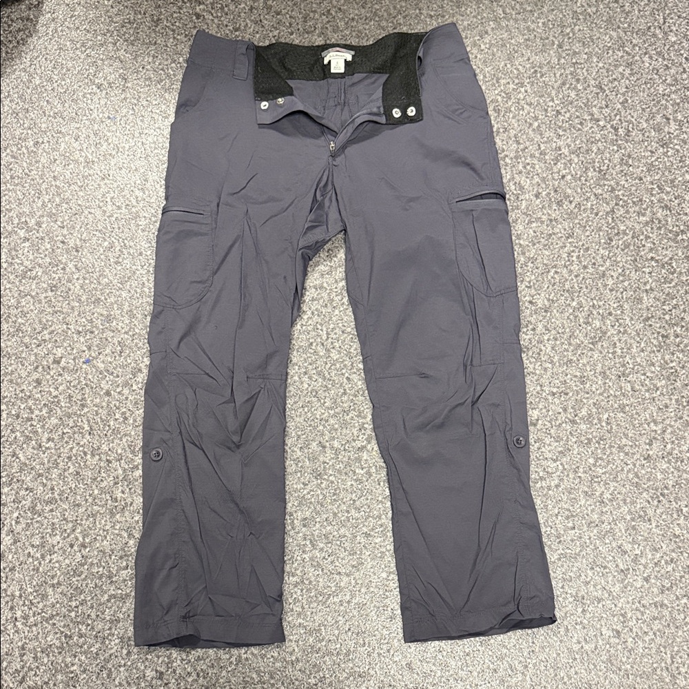 L.L. Bean Dark Gray Cargo Pants